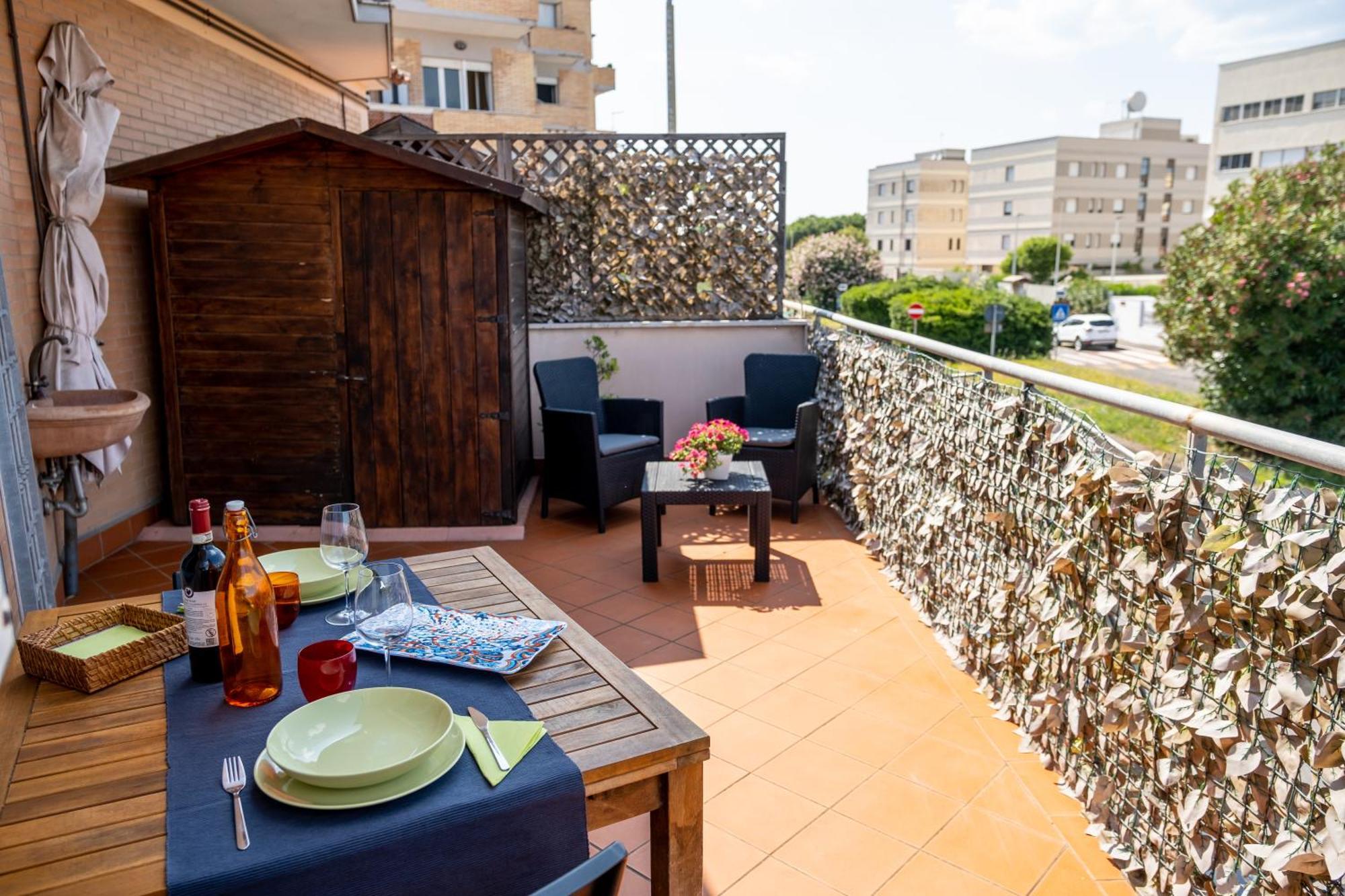 Fiumicino Business&Vacation Apt Wifi Zewnętrze zdjęcie